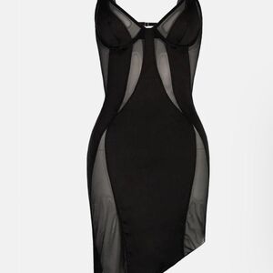 Elegant Black Mini Dress